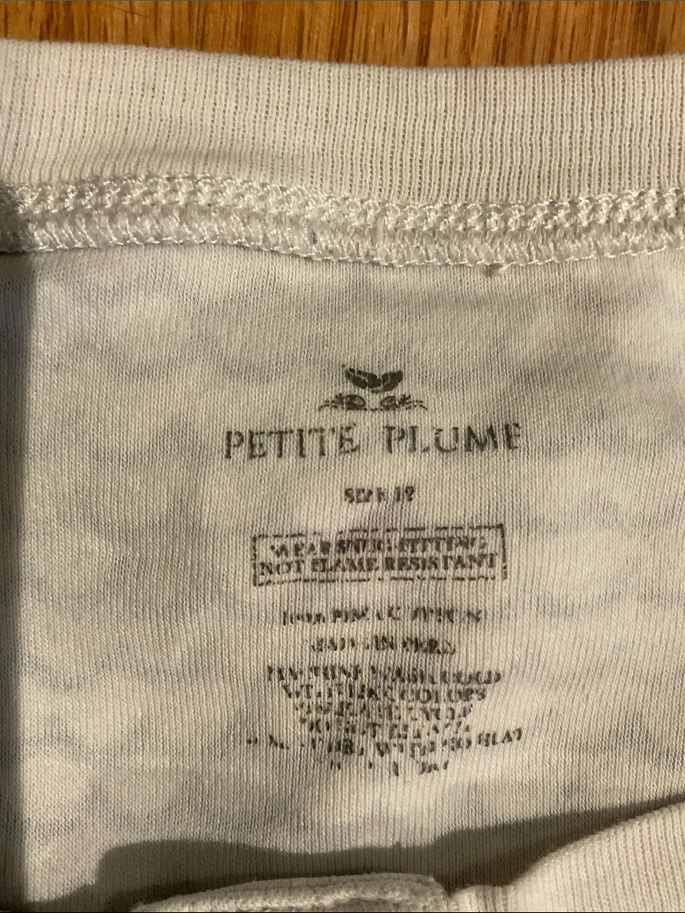 Petite Plume - Snug fit, 2-piece pajama set - Pima cotton - Boy’s size 12